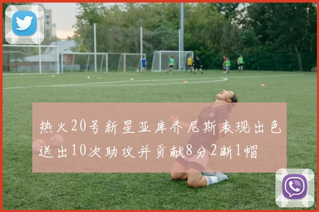 热火20号新星亚库乔尼斯表现出色送出10次助攻并贡献8分2断1帽