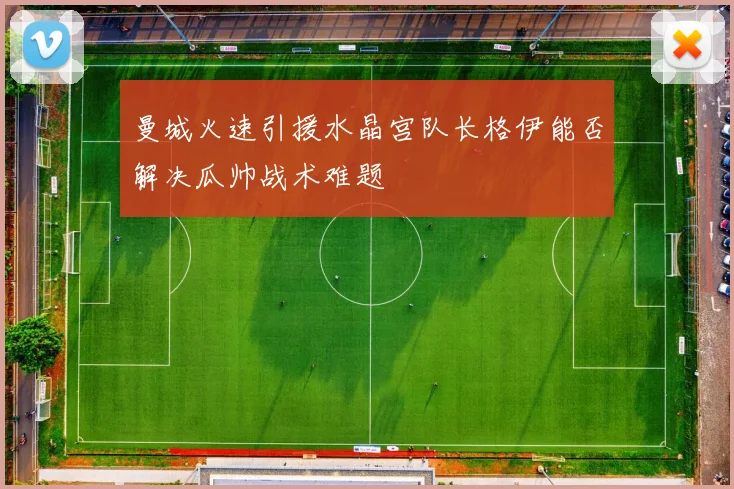 曼城火速引援水晶宫队长格伊能否解决瓜帅战术难题